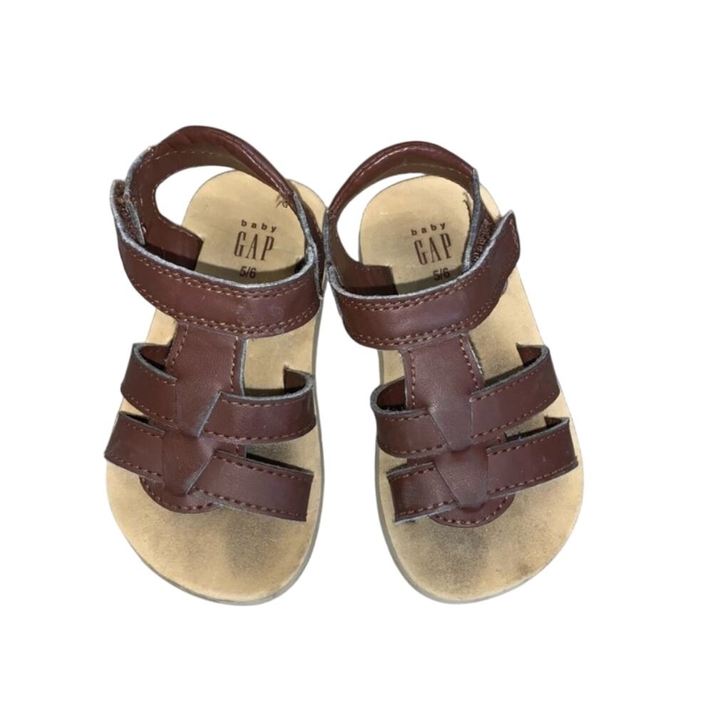 GAP Brown Toddler Foam Fisherman Sandals